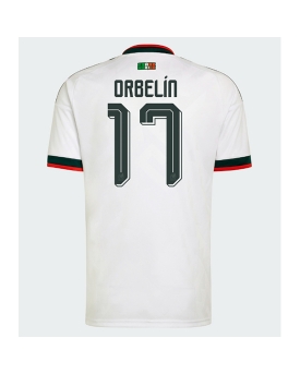 Billige Fotballdrakt Mexico Orbelin Pineda #17 Replika Bortedrakt VM 2026 Kortermet Billige Fotballdrakt Mexico Orbelin Pineda #17 Replika Bortedrakt VM 2026 Kortermet